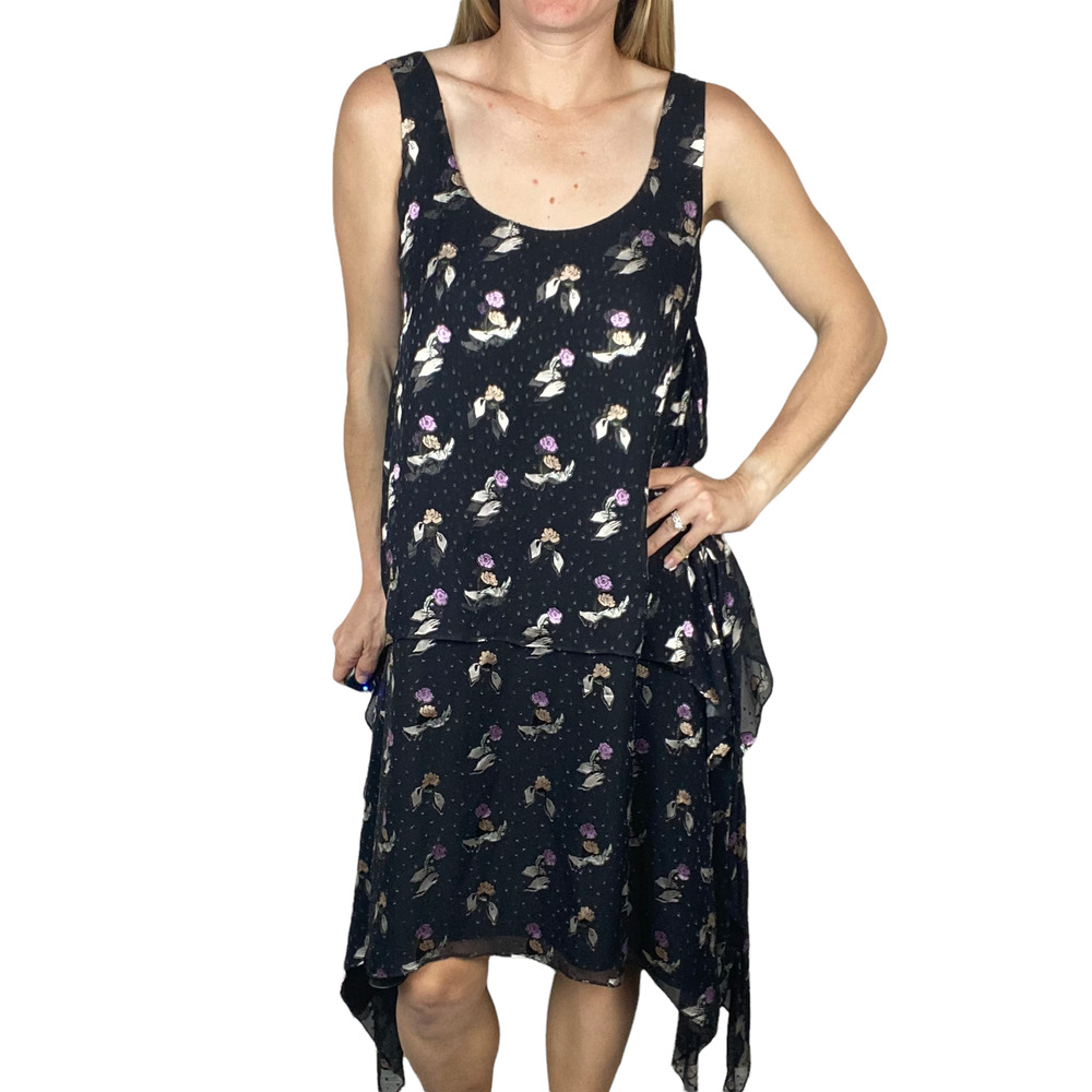 Opening Ceremony Gestures Floral Burnout Dress Size 2